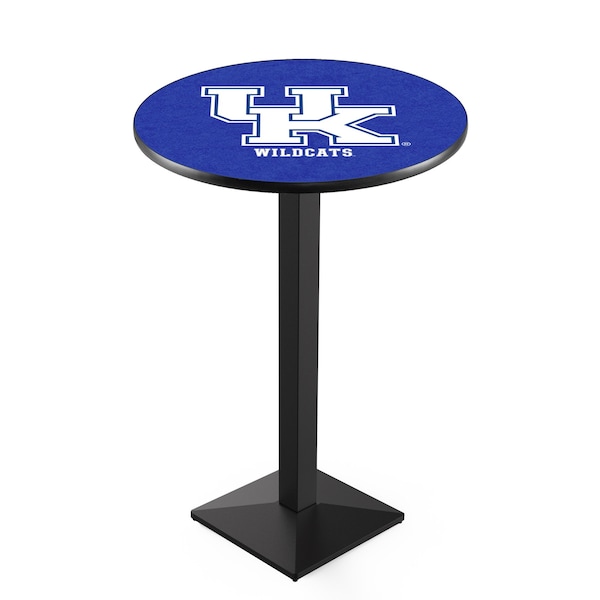 42" Blk Wrinkle Kentucky "UK" Pub Table